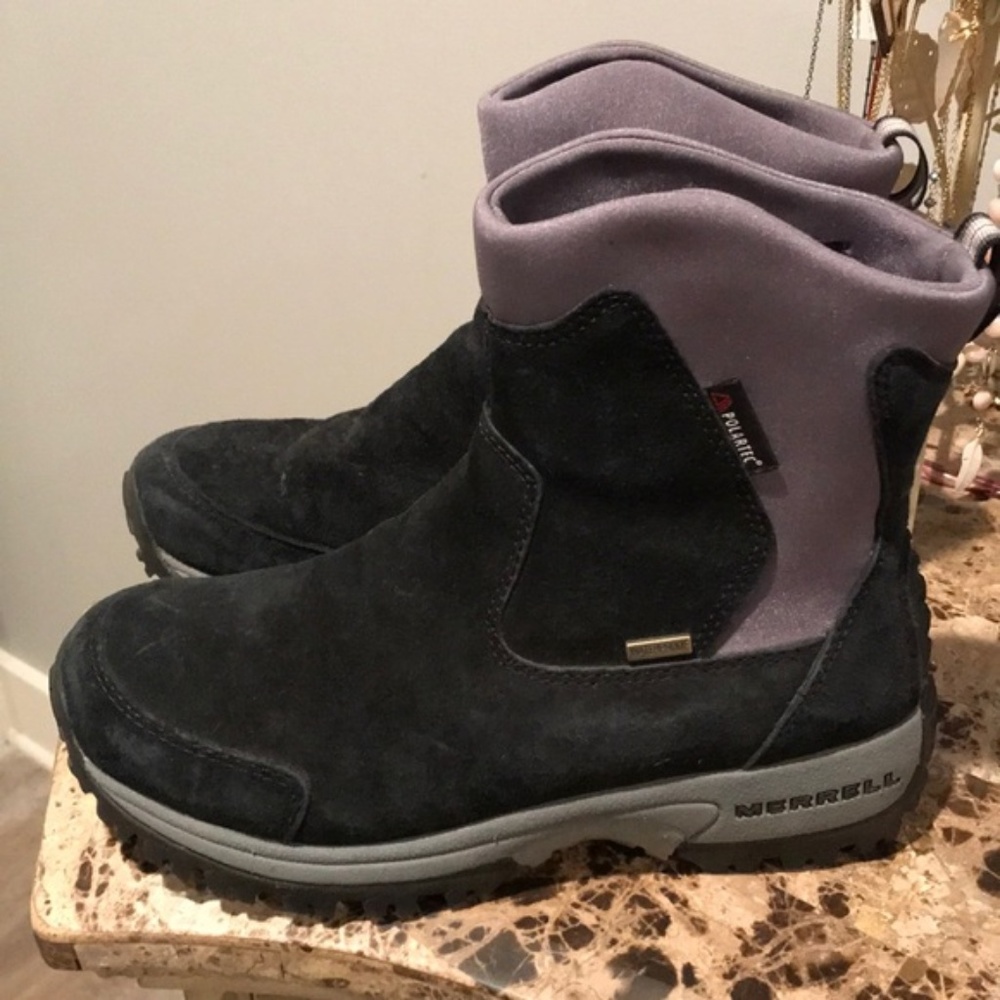 Merrell | Black Waterproof Boots